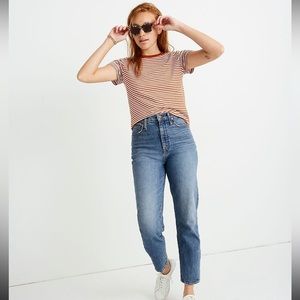 Madewell Classic Straight Jeans in Peralta Wash